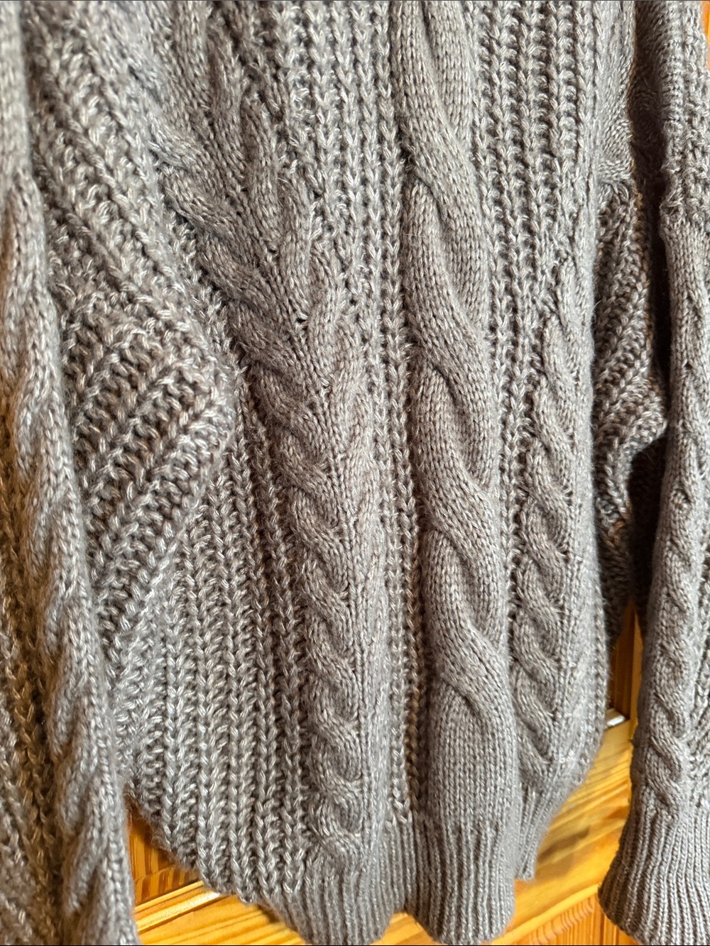 FATE Janice Cable Knit Turtleneck Sweater - Picture 4 of 7
